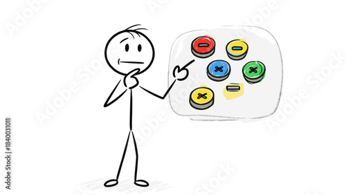 Vector illustration of a hand holding a map pointer icon art drawing sign symbol