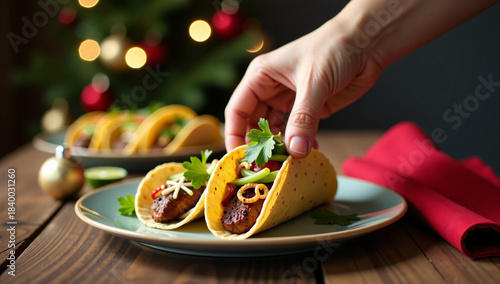 Festive Season Tacos - A Delicious Holiday Treat Perfect for Sharing