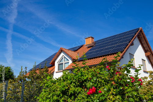 Einfamilienhaus mit Photovoltaikanlage