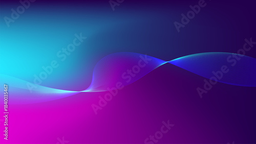 abstract purple background with waves