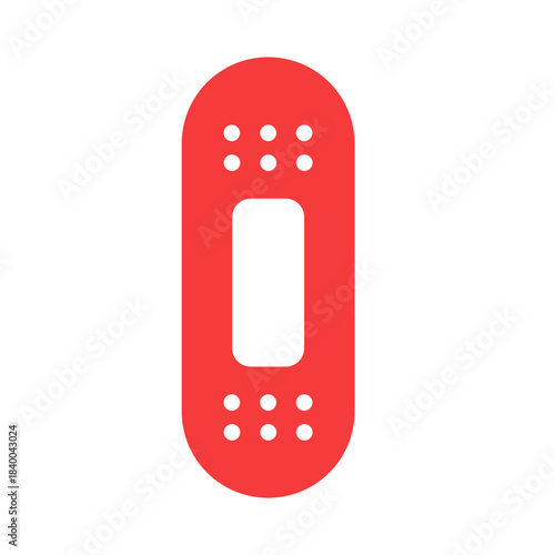 Red Biohazard Waste Container. medical waste management  concept