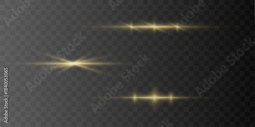 Radiant yellow line emits smooth luminous streaks with subtle shimmer pulses. Dynamic path conveys energy and festive brightness. Yellow line vector.