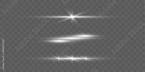 Bright white neon line flows in smooth glowing ribbons with subtle shimmer pulses. Dynamic motion effect conveys vitality. White line vector.