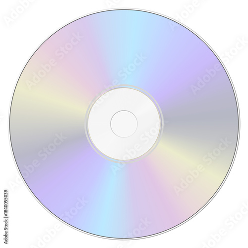Laser Media Mockup CD
