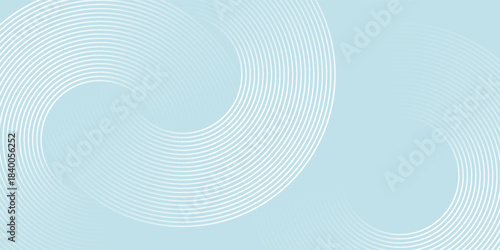 Modern abstract background. Glossy white gradient circle lines. Minimal geometric pattern. Simple graphic elements. Futuristic concept. Suitable for cover, poster, banner, brochure, eps10.