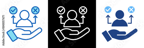 Decision Making triplestyle icon