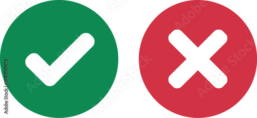 Green circular button featuring a white checkmark icon symbolizing success, approval and confirmation for apps, interfaces, dashboards and notifications.