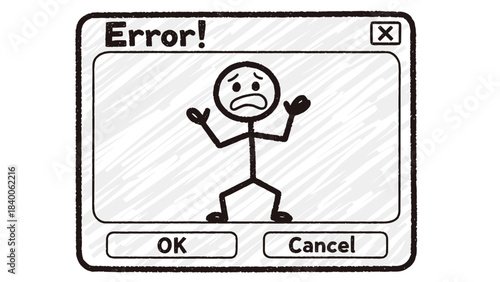 Cartoon illustration vector sign of a successful businessman working with a golf club symbol icon