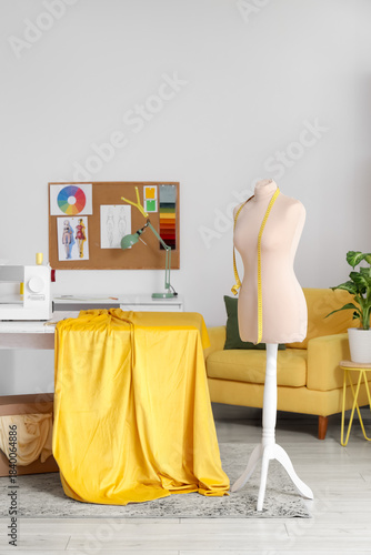 Interior of light atelier w...