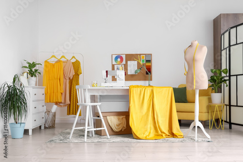 Interior of light atelier w...