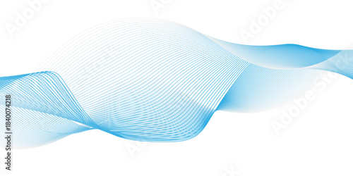 Abstract blend wave lines and technology background. Background lines wave abstract stripe design. White background, mesh abstract, vector gradient line soft blend.