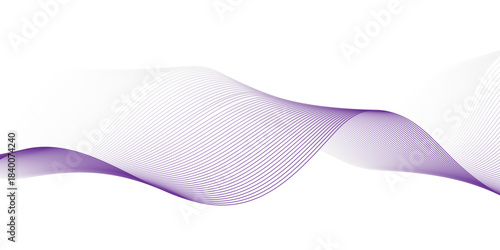 Abstract blend wave lines and technology background. Background lines wave abstract stripe design. White background, mesh abstract, vector gradient line soft blend.