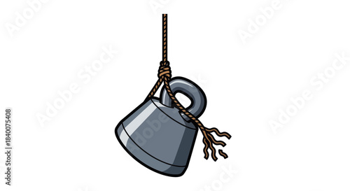 A Weighted Hanging Object Depicting Strength, Stability and the Concept of Pressure