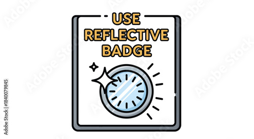 Alerting Instruction Sign Symbolizing Safety Recommendations And Cautionary Measures For Public