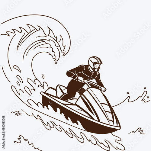 WebExtreme Water Sports Jet Ski Adventure Scene