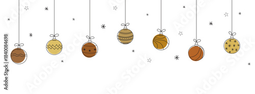 hanging Christmas balls