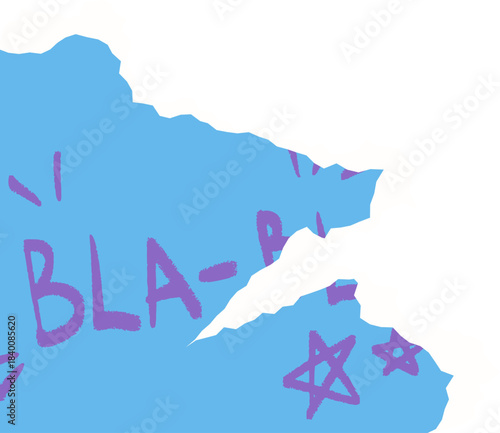 Ragged Piece of Paper