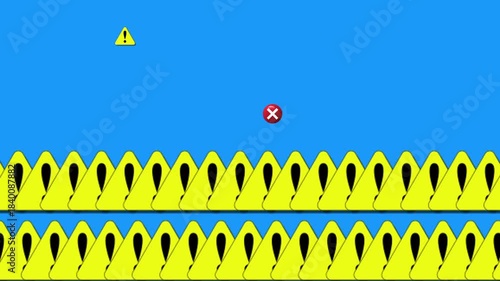  PC　警告アイコン　バグ　青画面