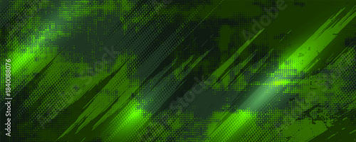 luxury green abstract gradient background with noise,green wallpaper design