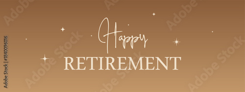 happy retirement text