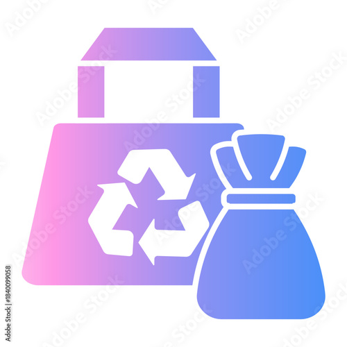 recycling Gradient icon