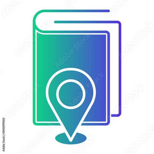 location Gradient icon