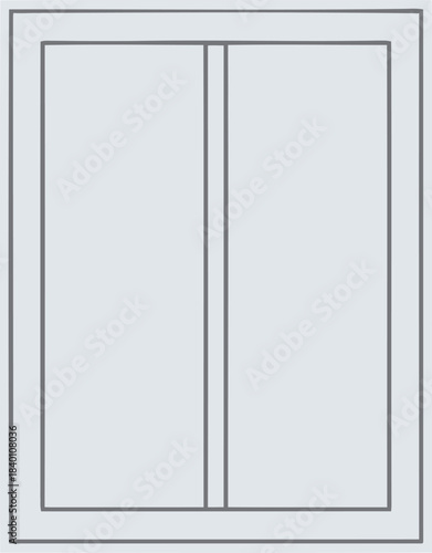 Simple Minimalist Window Frame