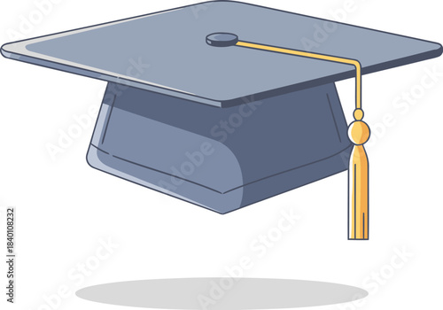 Graduation Cap and Tassel Icon