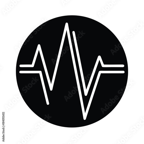 Linear Neon Pulse Progress Icon