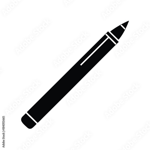 Lip Liner Pencil Flat Icon