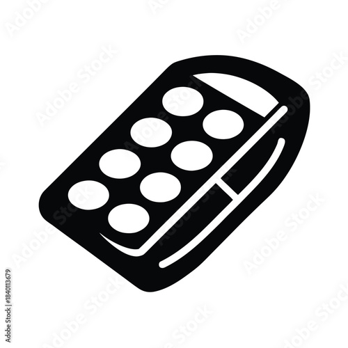 Lip Palette Flat Icon