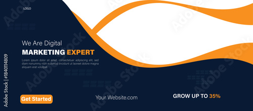 Professional Facebook Profile Banner | Modern Corporate Design