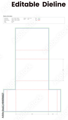 fold all inclusive cover dieline template box dieline die lines packaging custom dieline  box cardboard box dieline pizza box dieline printable product packaging layout,
