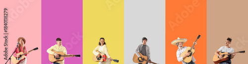 Collage of different people...