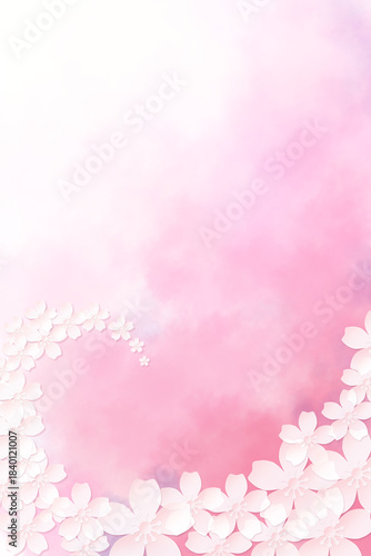pink flower background
