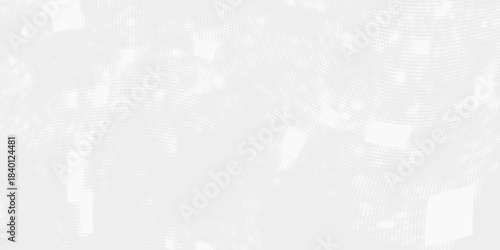 Vector dot white gray wave light technology texture background. Abstract big data digital concept art simple
