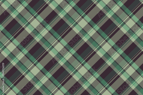Choice seamless texture tartan, geometry fabric plaid pattern. Kitchen background check vector textile in pastel and dark colors.