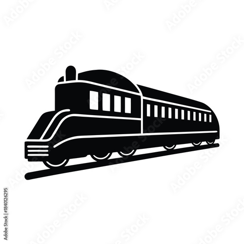 Luxury Train Transportation Icon