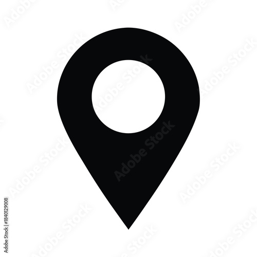 Map Location Pin Vector Icon