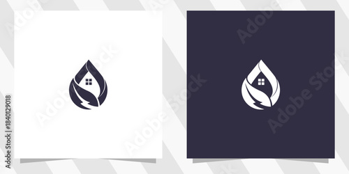 Modern Home And Nature Logo Design