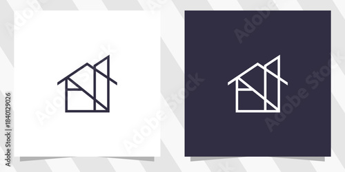Modern Home Logo Design Vector
