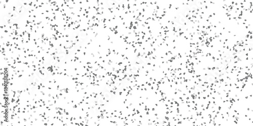 Scattered Grey Irregular Shapes on White Background Abstract Speckled Texture for Design Elements vector