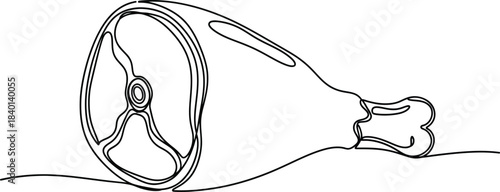 hand drawn illustration of a mixer