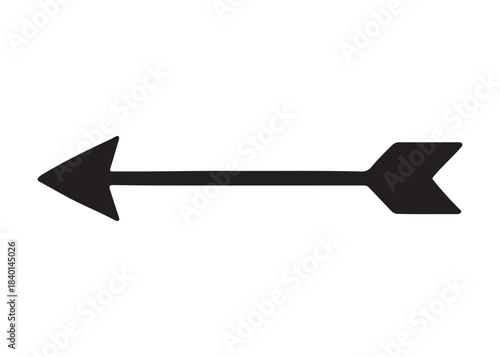 arrow logo silhouette vector, arrow silhouette vector illustration, archery bow arrow logo silhouette, right direction arrow logo silhouettes vector on white background