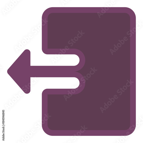 logout flat icon