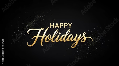 Merry Christmas Greetings & Happy New Year Celebration Background