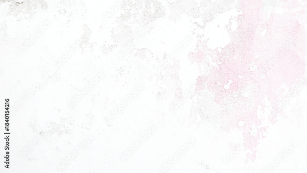 Fototapeta premium Old distressed pink wall background or texture