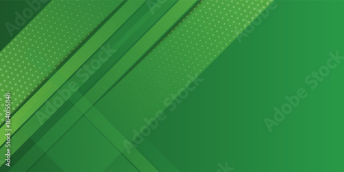 Abstract green sporty background template vector with shiny lines and lights. Green background with strong pattern design.Eps10 vector