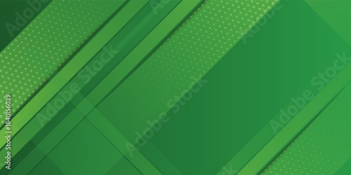 Abstract green sporty background template vector with shiny lines and lights. Green background with strong pattern design.Eps10 vector