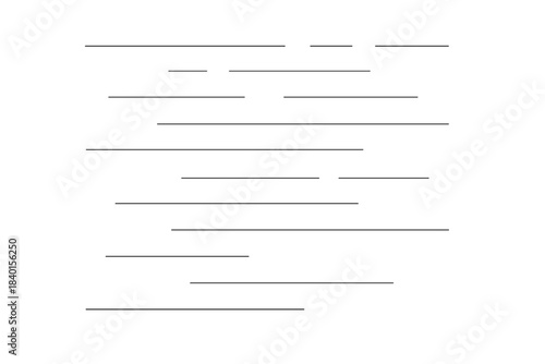 Abstract placeholder text lines for document mockups and graphic design layouts